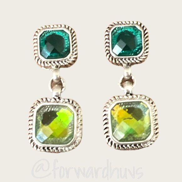 Napier Pierced Dangle Earrings - Picture 7 of 8